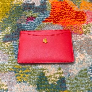 Ralph Lauren leather card case